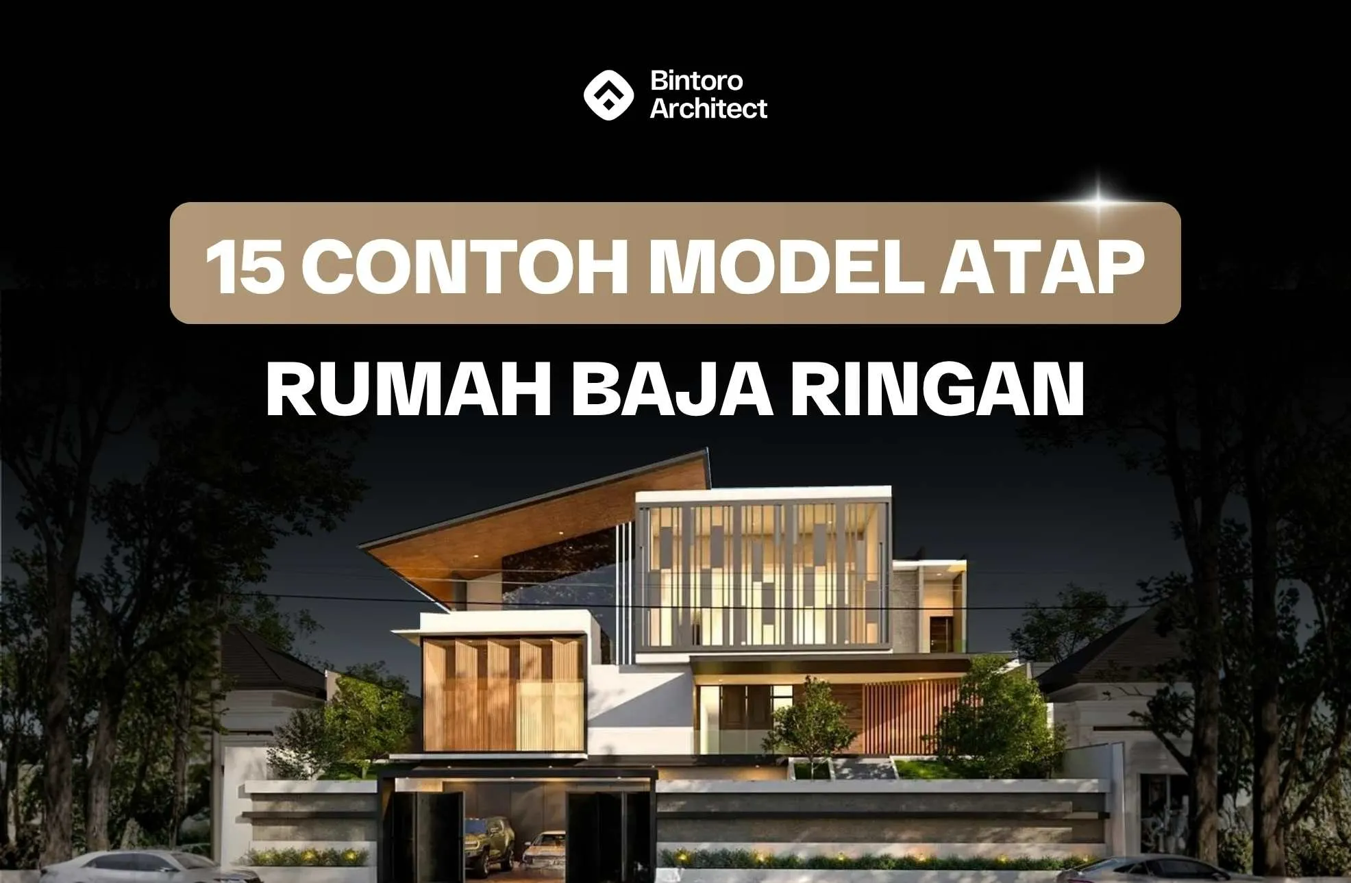 15 Contoh Model Atap Rumah Baja Ringan