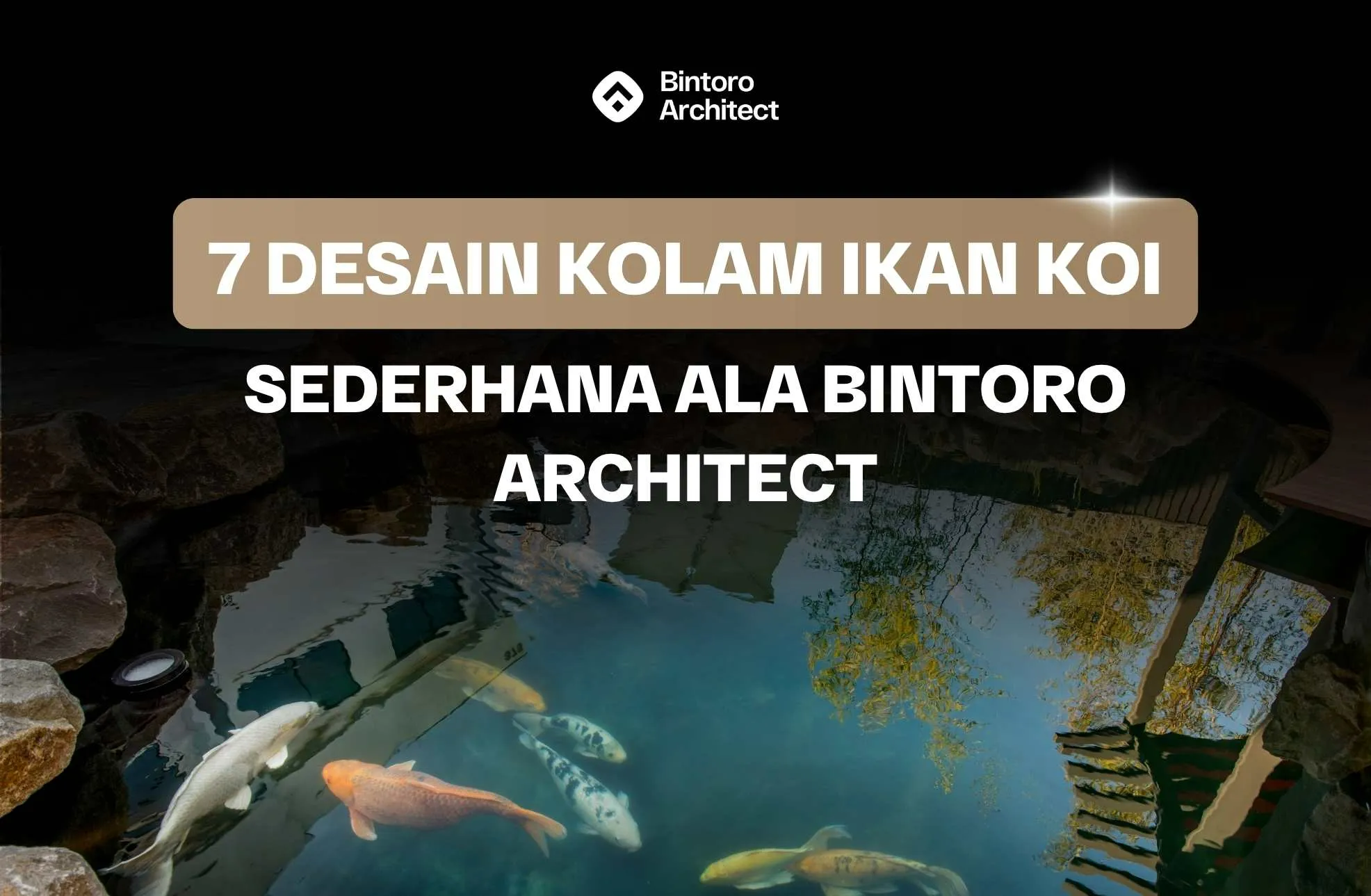 7 Desain Kolam Ikan Koi Sederhana