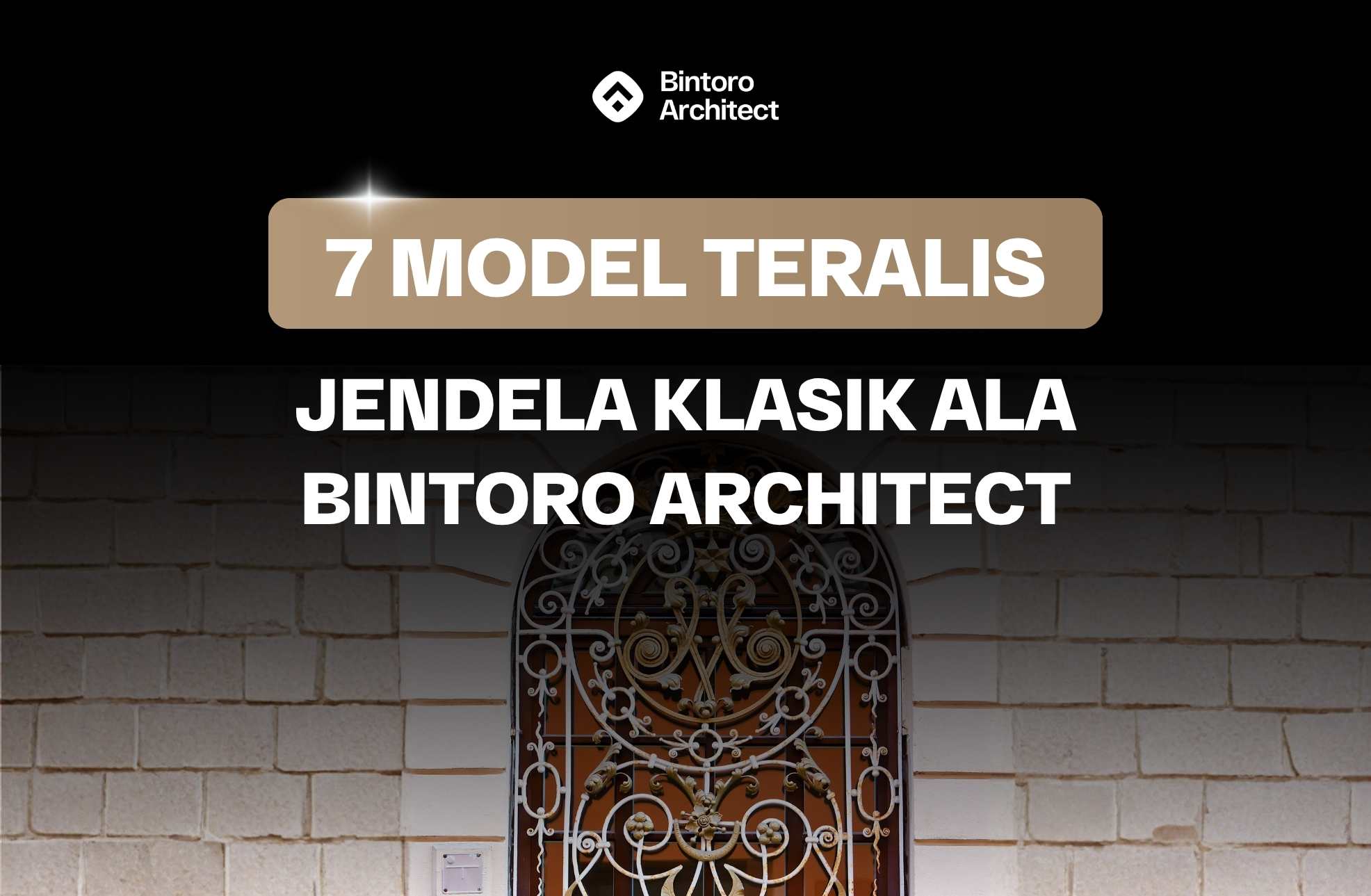 7 Model Teralis Jendela Klasik