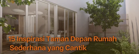 taman depan rumah