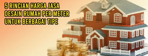 harga jasa desain rumah per meter