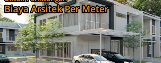 biaya arsitek per meter