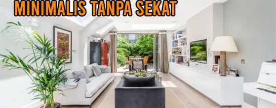 desain interior rumah minimalis tanpa sekat