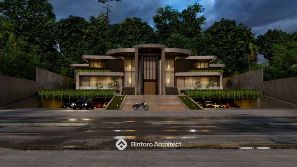 Desain Rumah Mewah 1 Lantai