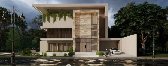 Desain Rumah Mewah 1 Lantai
