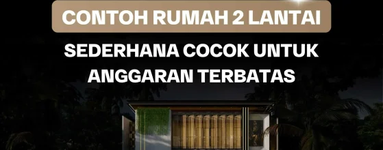 Contoh Rumah 2 Lantai Sederhana