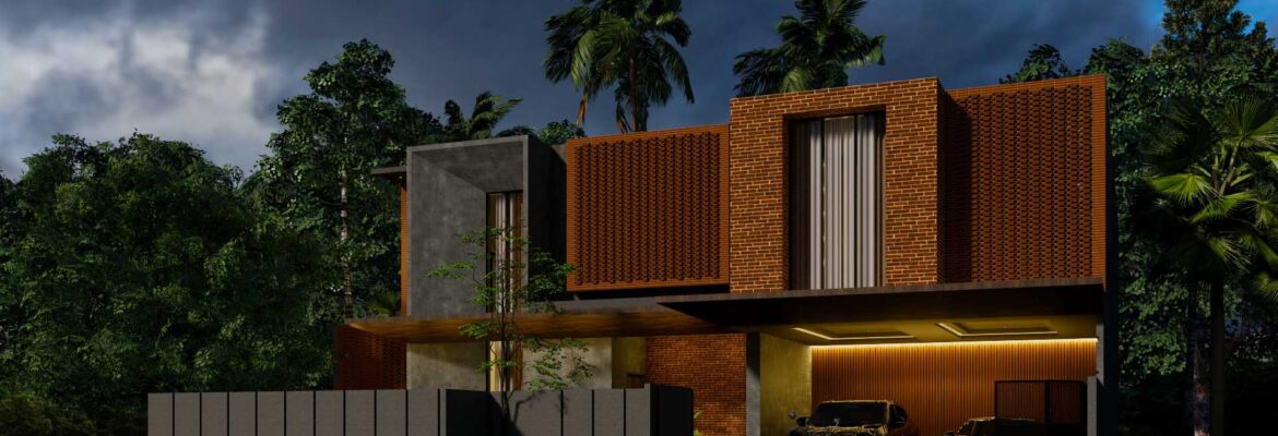 rumah mewah modern