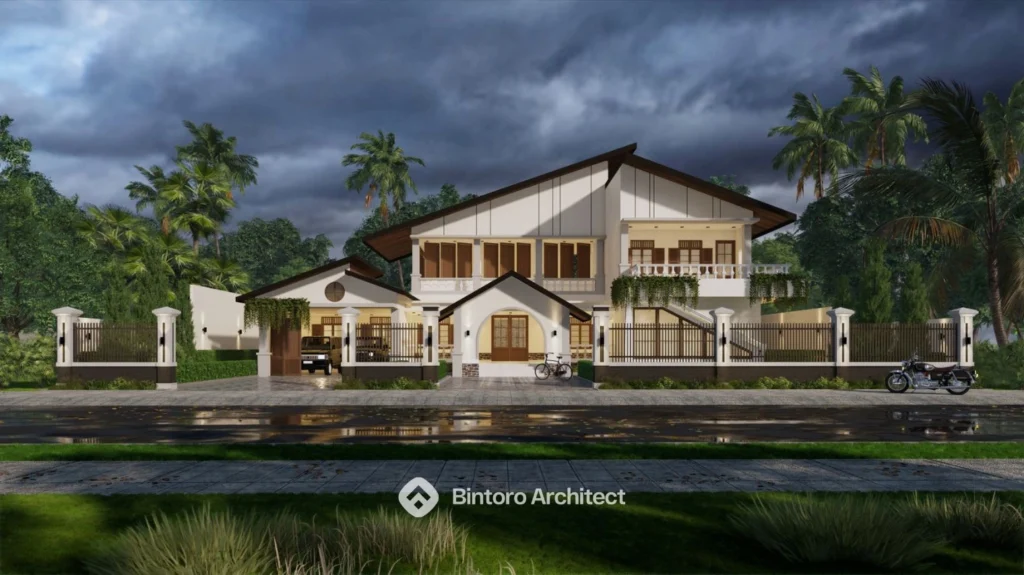 Desain Rumah Mewah 2 Lantai