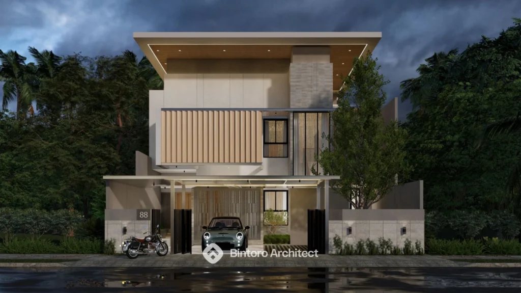Desain Rumah Mewah 2 Lantai