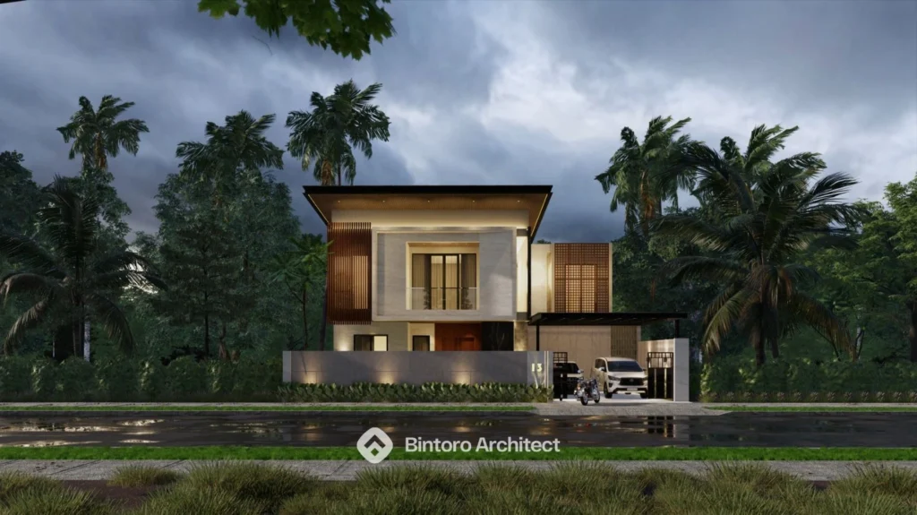 Desain Rumah Mewah 2 Lantai