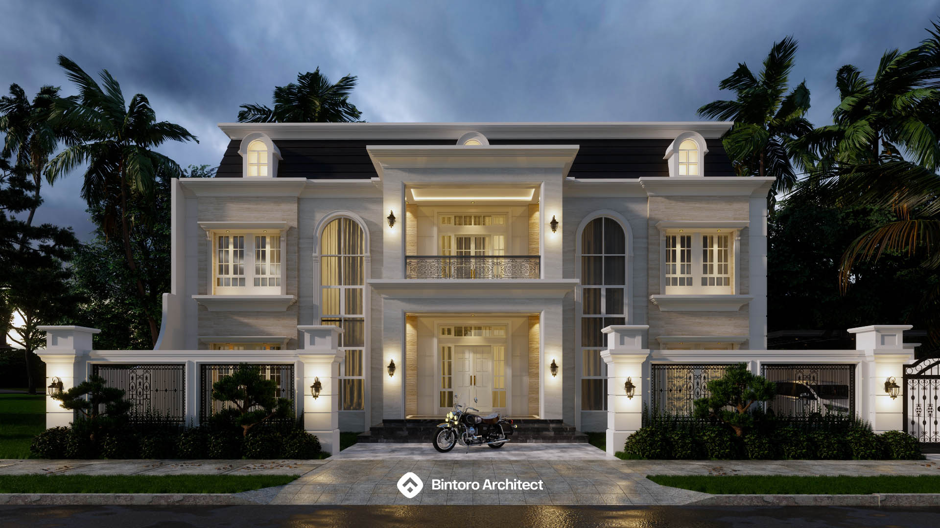 Desain Rumah Mewah 2 Lantai
