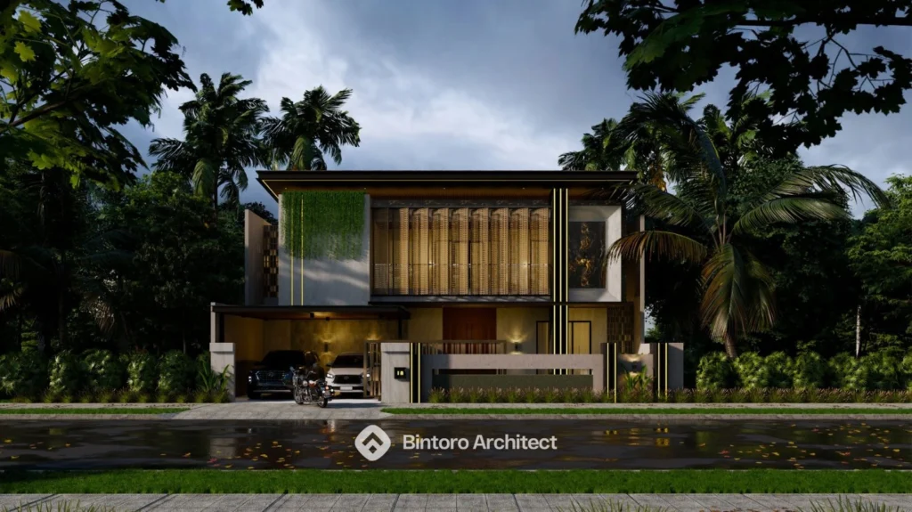 Desain Rumah Mewah 2 Lantai