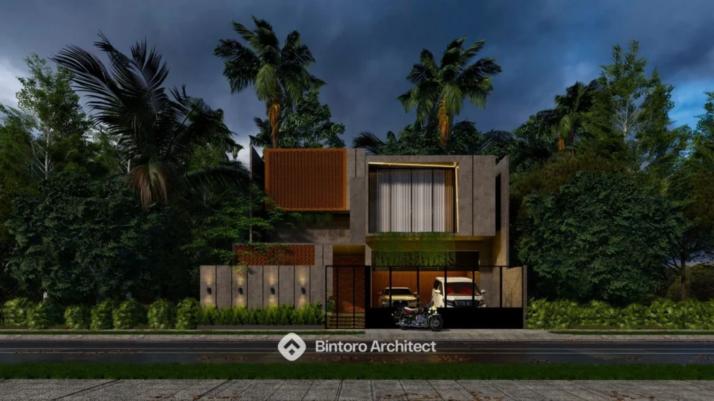 Desain Rumah Mewah 2 Lantai