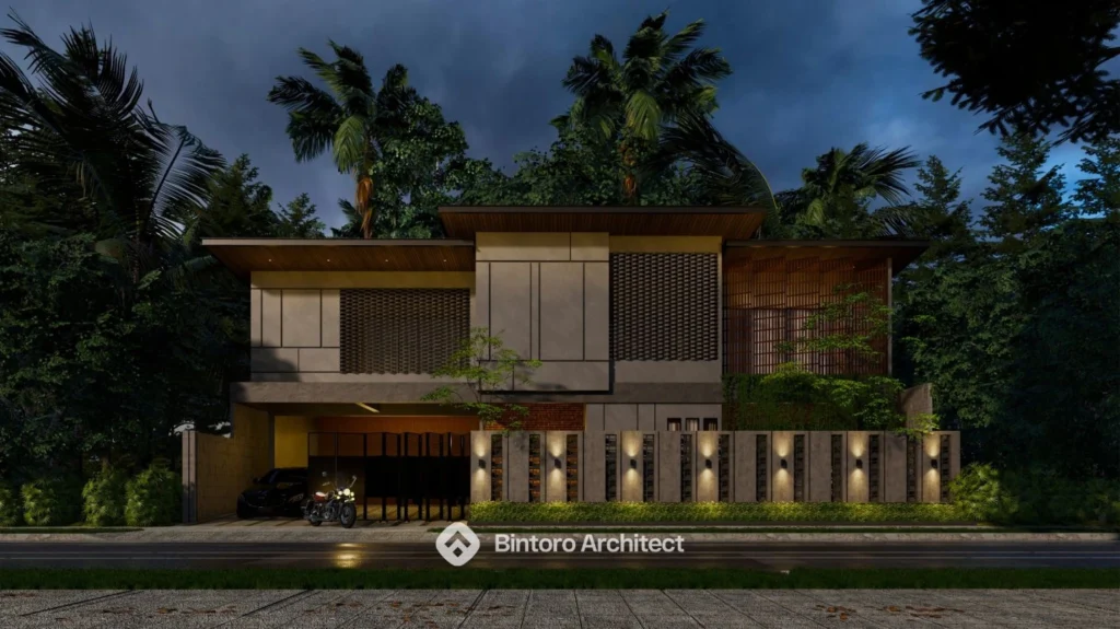 Desain Rumah Mewah 2 Lantai