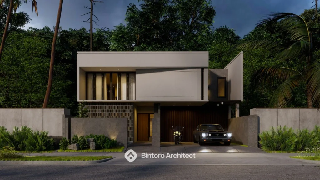 Desain Rumah Mewah 2 Lantai