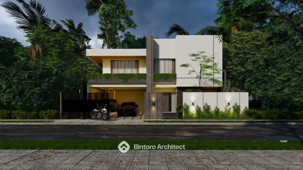 Desain Rumah Mewah 2 Lantai