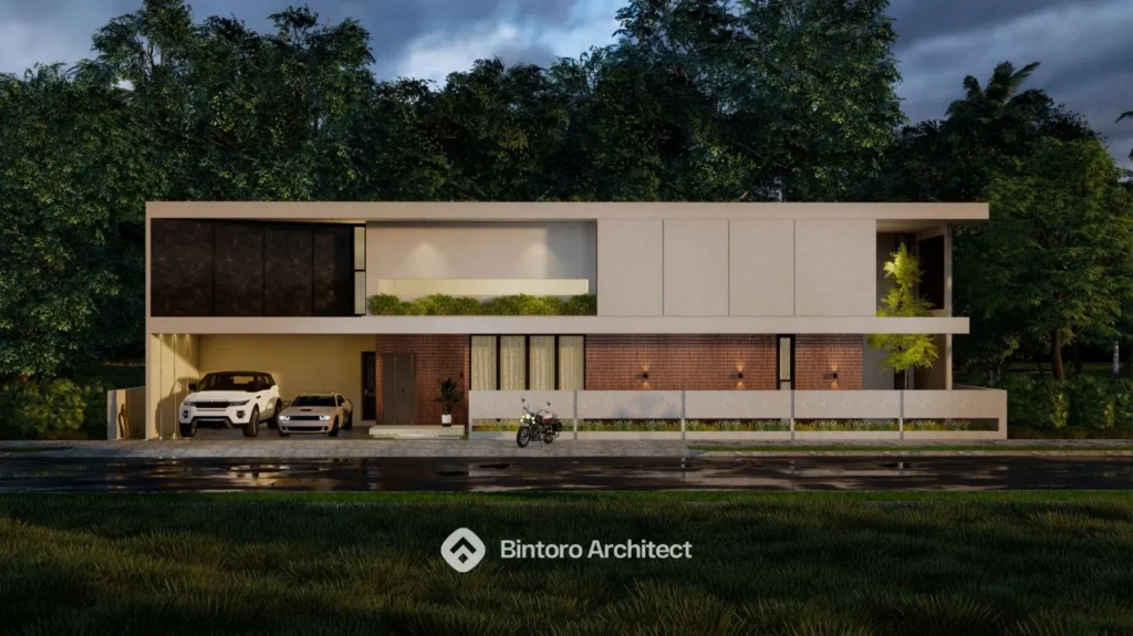 Desain Rumah Mewah 2 Lantai