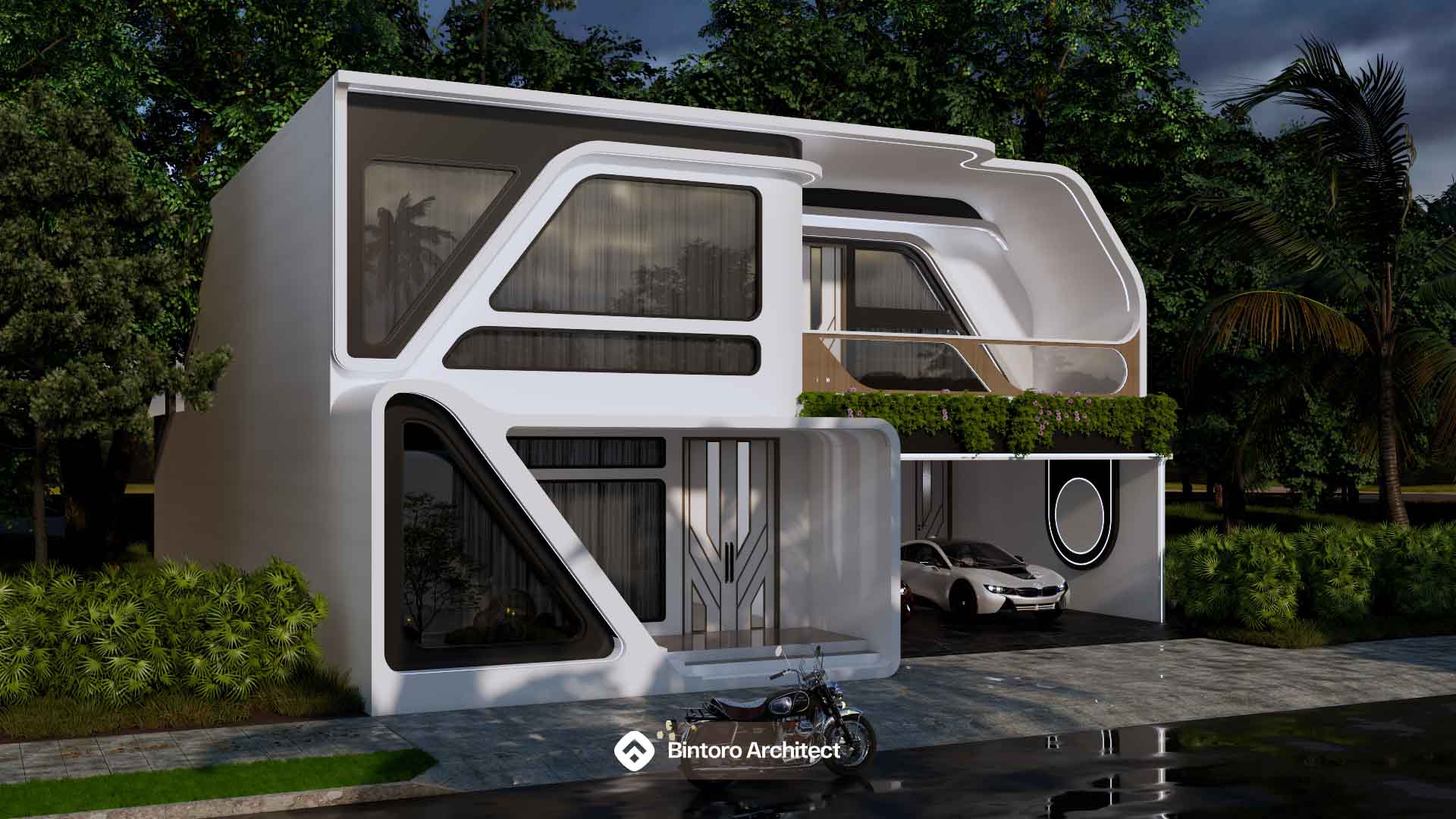 Rumah Mewah 2 Lantai