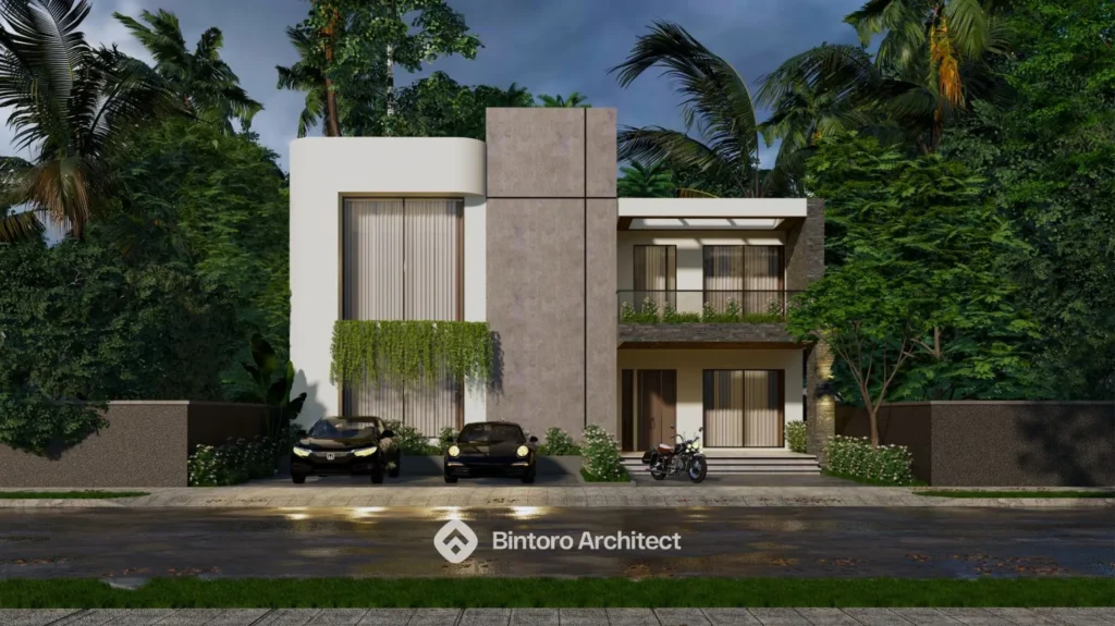 Desain Rumah Mewah 2 Lantai