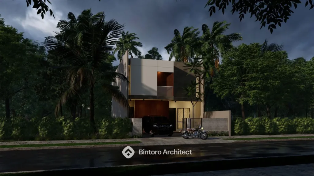 Desain Rumah Mewah 2 Lantai