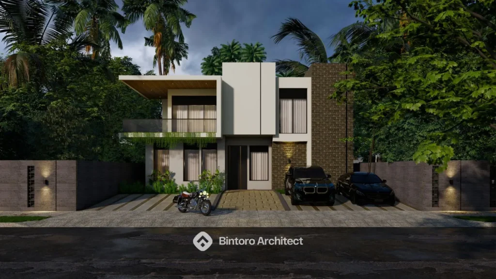 Desain Rumah Mewah 2 Lantai