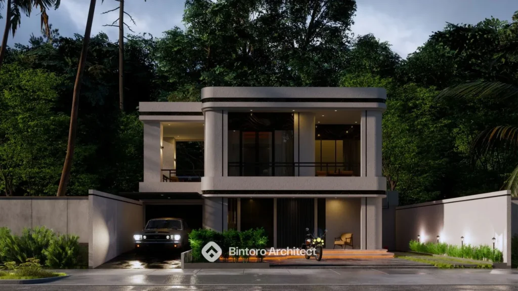 Desain Rumah Mewah 2 Lantai