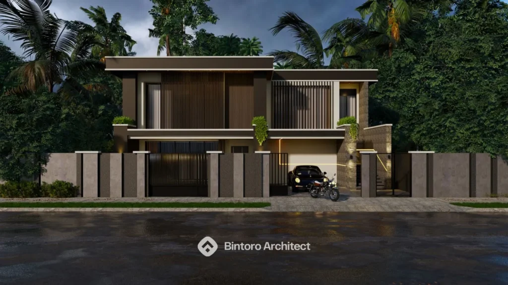 Desain Rumah Mewah 2 Lantai