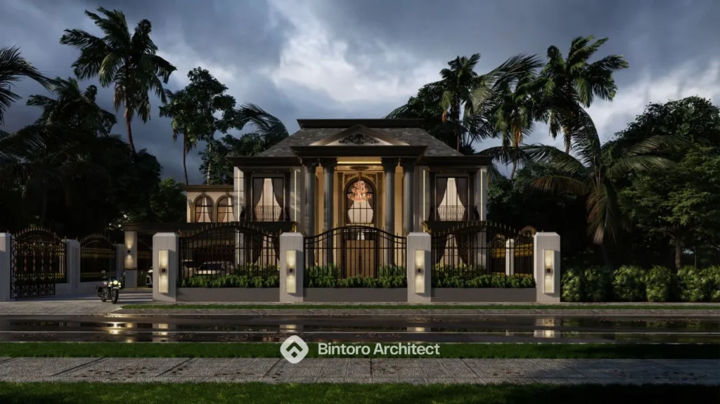 Desain Rumah Mewah Klasik