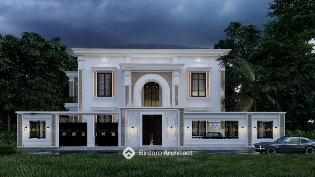 Desain Rumah Mewah Klasik