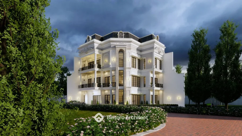 Desain Rumah Mewah Klasik