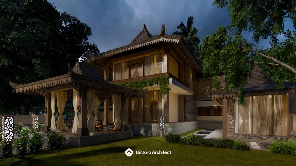 Rumah Mewah 2 Lantai Klasik