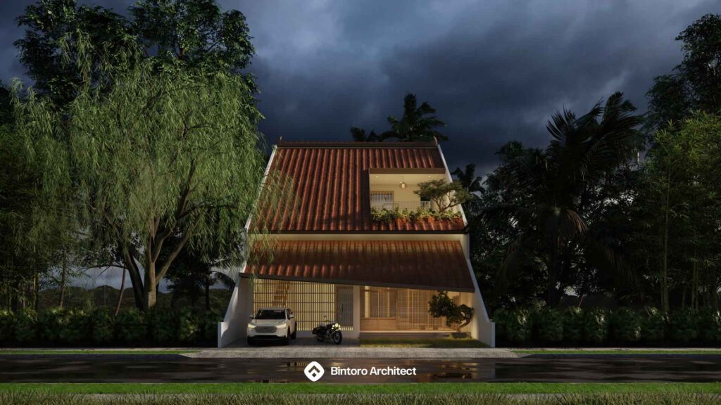 Desain Rumah Mewah Modern 3 Lantai