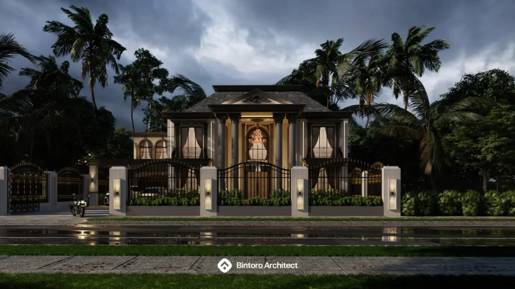 Desain Rumah Eropa Klasik