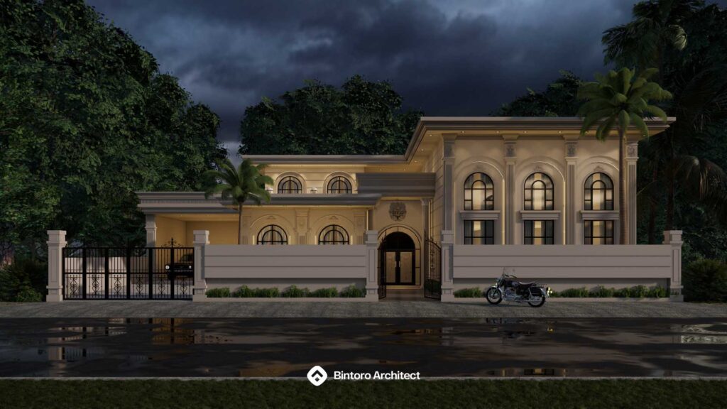 Desain Rumah Mewah Klasik