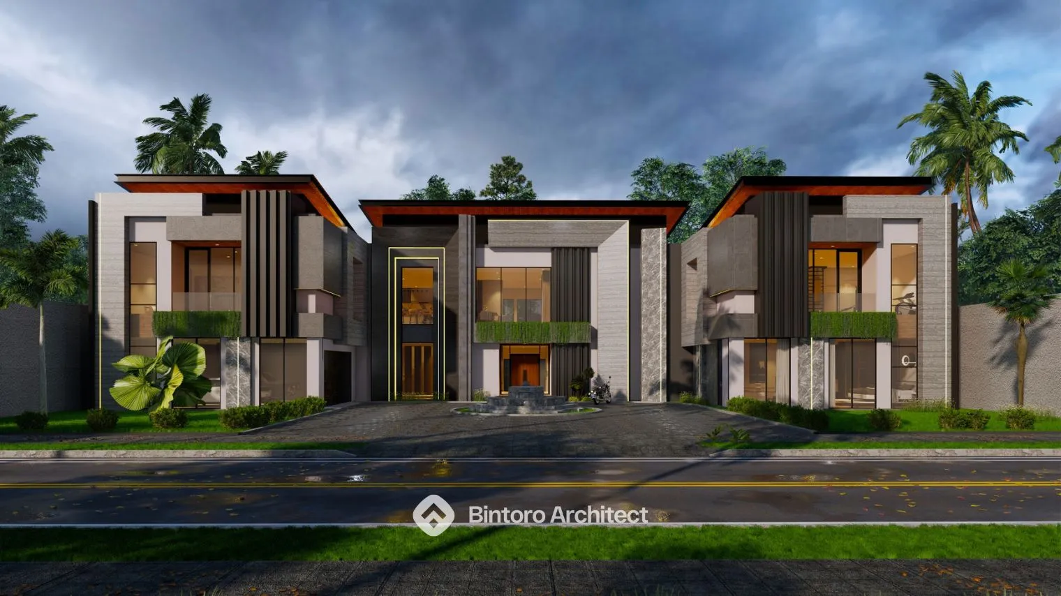 Desain Rumah Mewah 2 Lantai