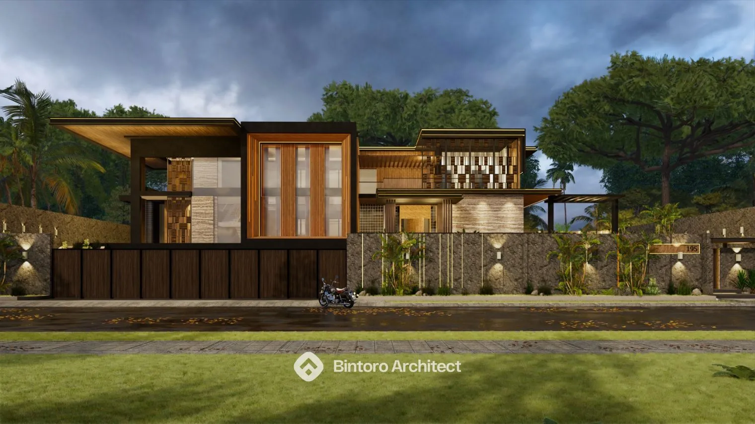 Desain Rumah Mewah 2 Lantai