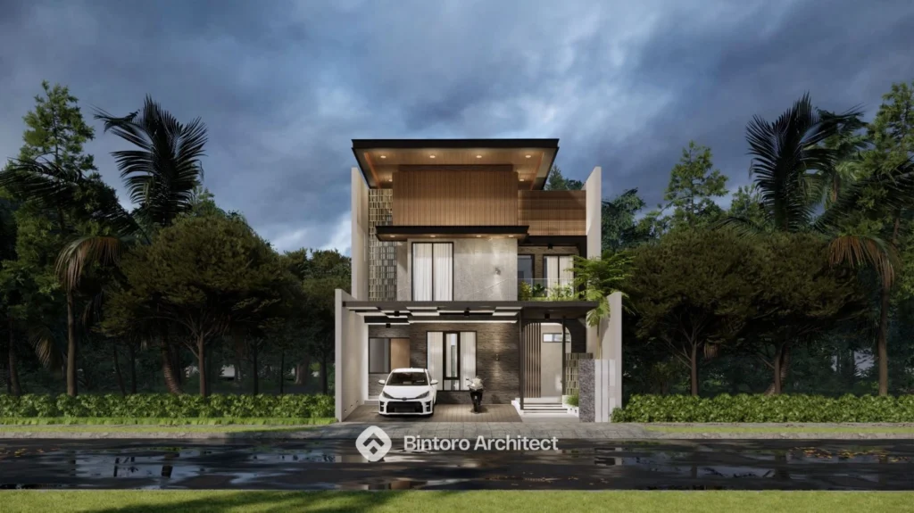 Desain Rumah Mewah 2 Lantai