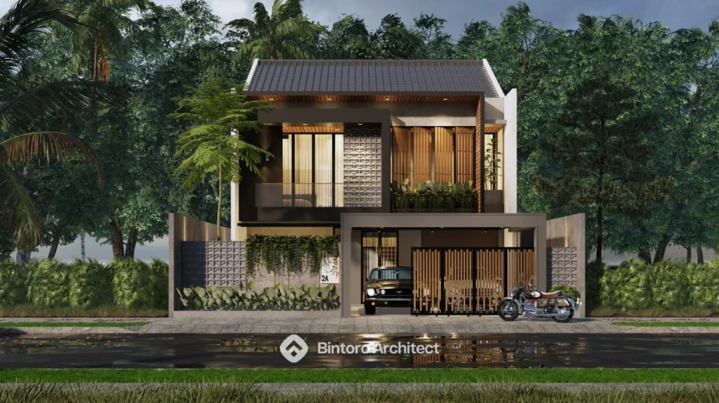 Desain Rumah Mewah 2 Lantai