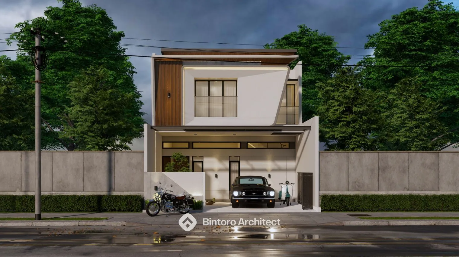 Desain Rumah Mewah 2 Lantai