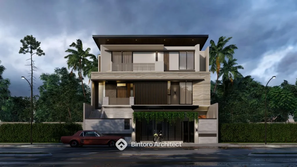 Desain Rumah Mewah 3 Lantai