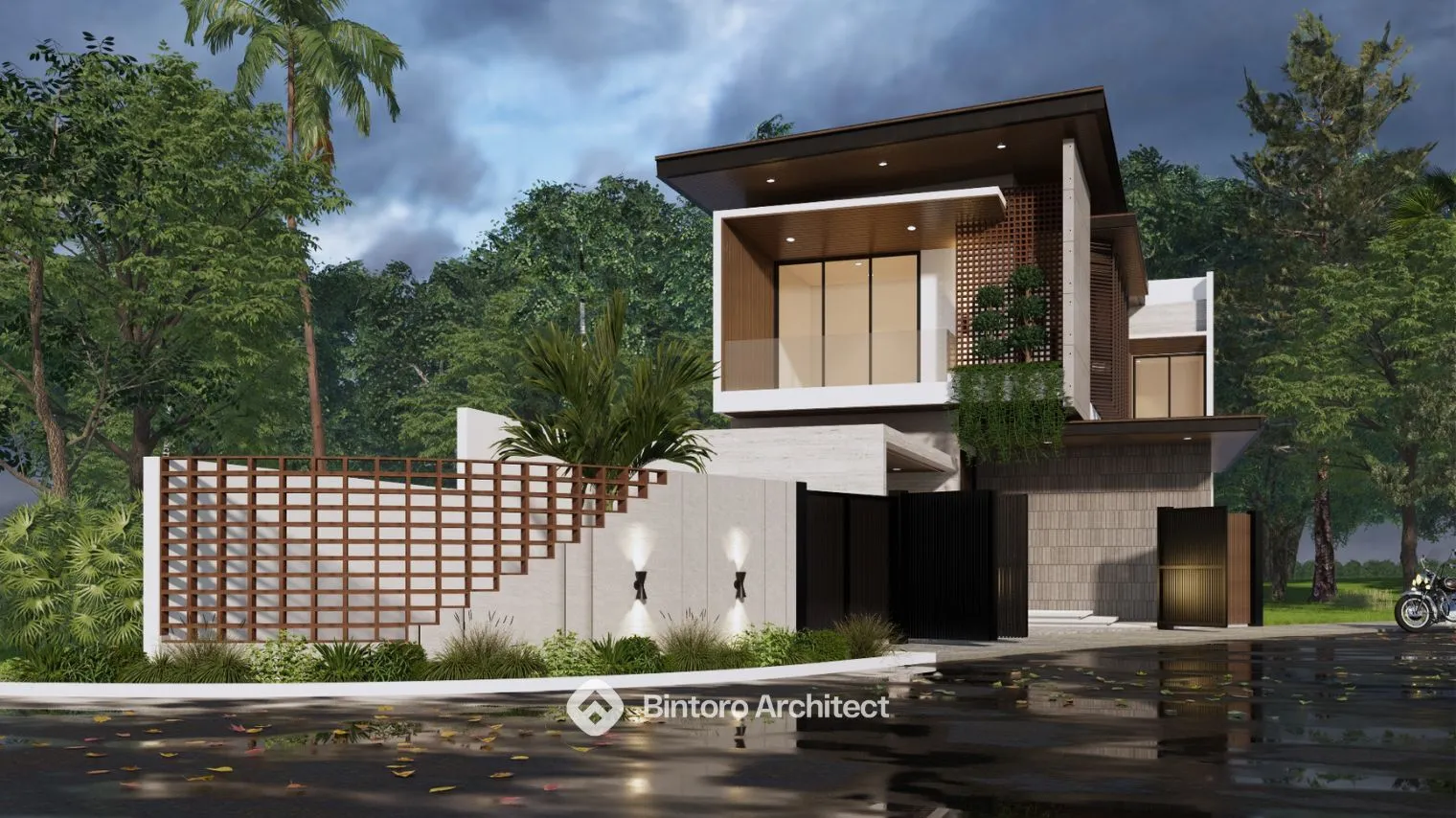 Desain Rumah Mewah 2 Lantai
