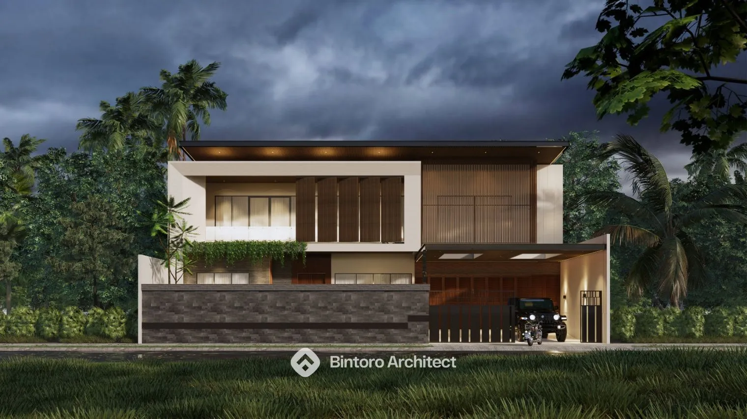 Desain Rumah Mewah 2 Lantai