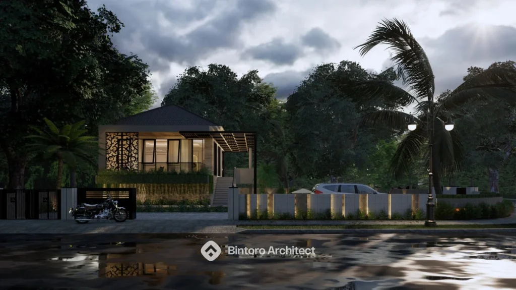 Desain Rumah Mewah 2 Lantai