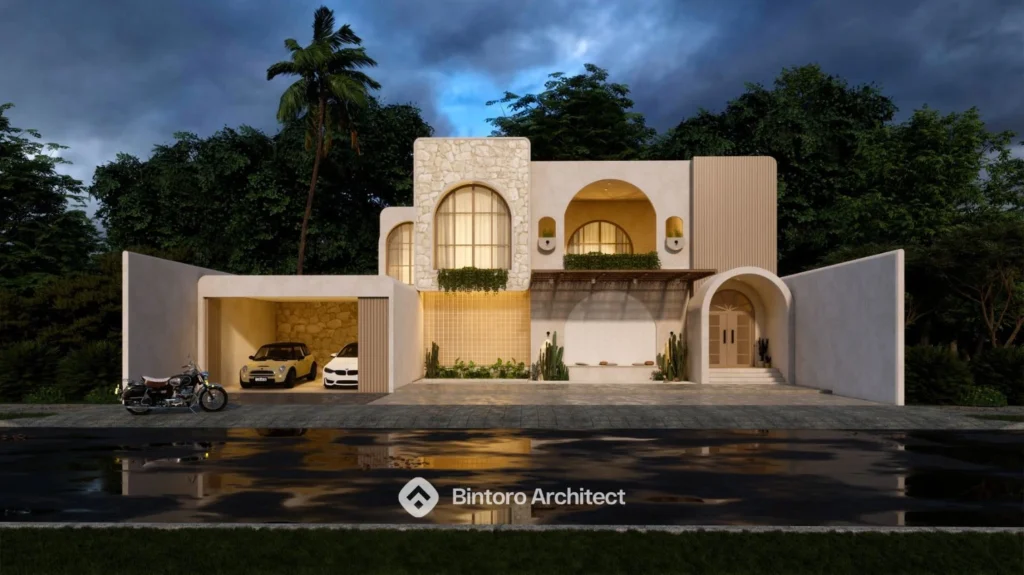 Desain Rumah Mewah 2 Lantai