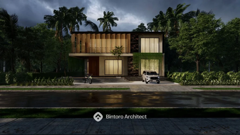 Desain Rumah Mewah 2 Lantai