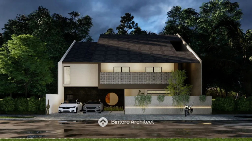Desain Rumah Mewah 2 Lantai