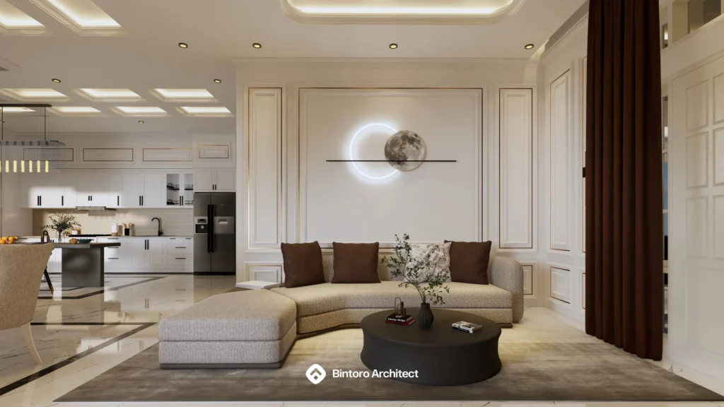 desain interior rumah mewah klasik modern
