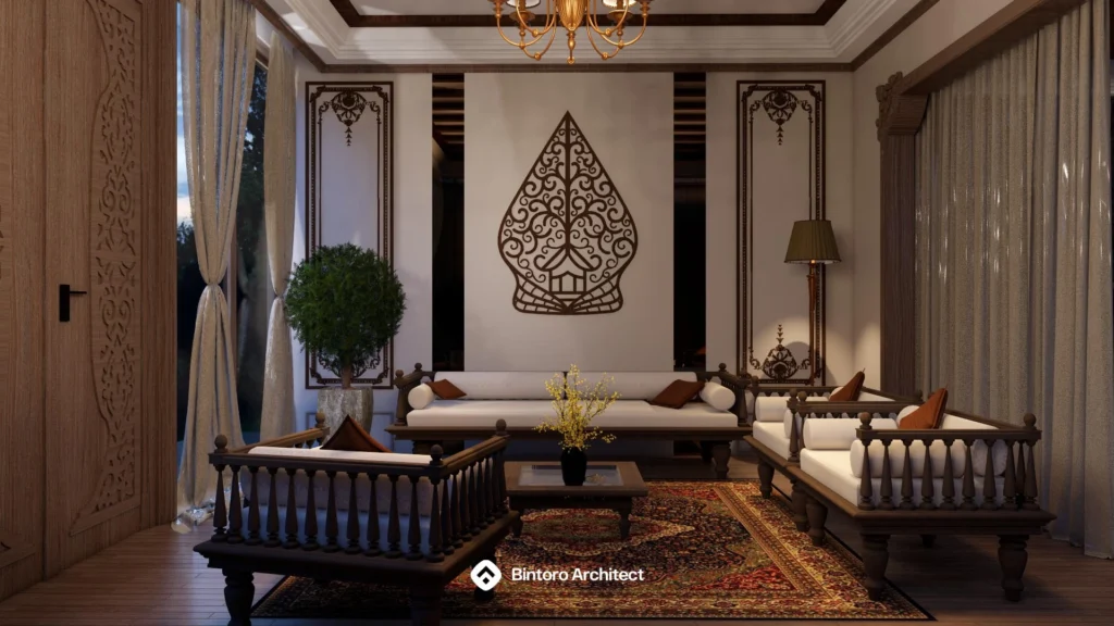 desain interior rumah mewah klasik modern