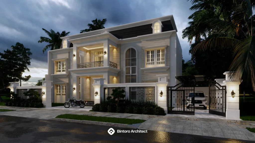 Model pagar rumah mewah