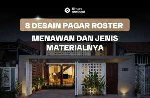 Desain Pagar Tembok Roster